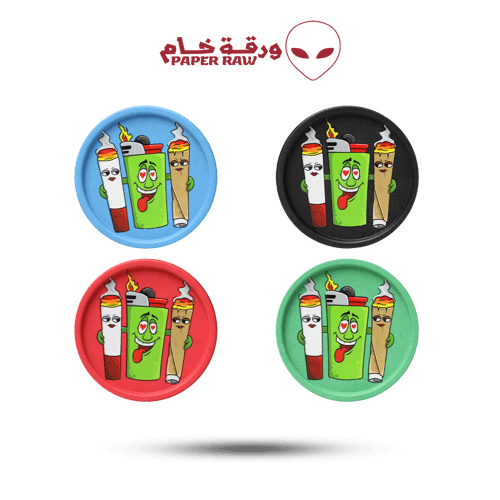 طاحونة 3 قطع بلاستيك ورقة خام