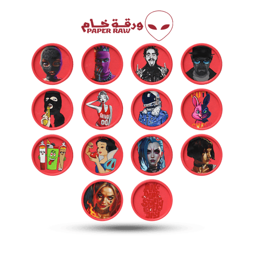 طاحونة 3 قطع بلاستيك ورقة خام