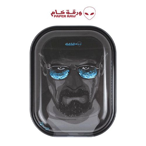 صحن والتر وايت مع غطاء