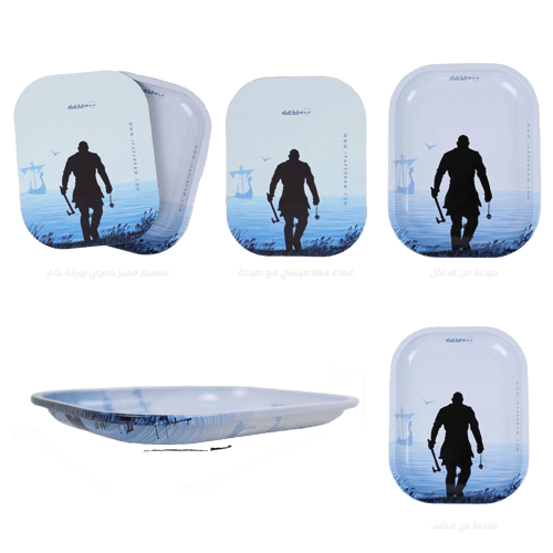 صحن الفايكنج مع غطاء