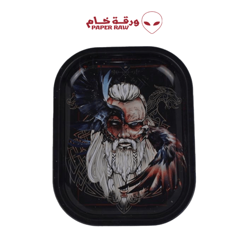 صحن فايكنج مان مع غطاء