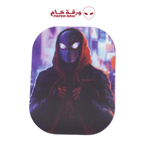 صحن سبايدر مان مع غطاء