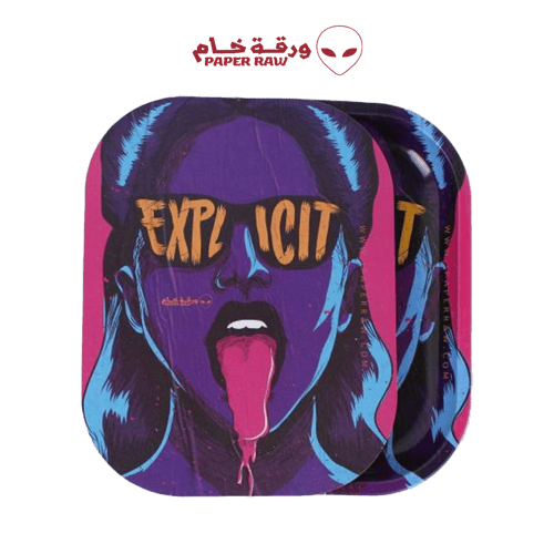 صحن اكسبل مع غطاء