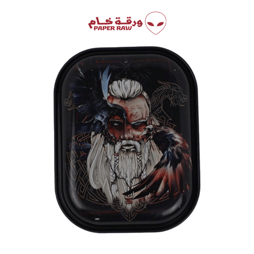 صحن فايكنج مان مع غطاء