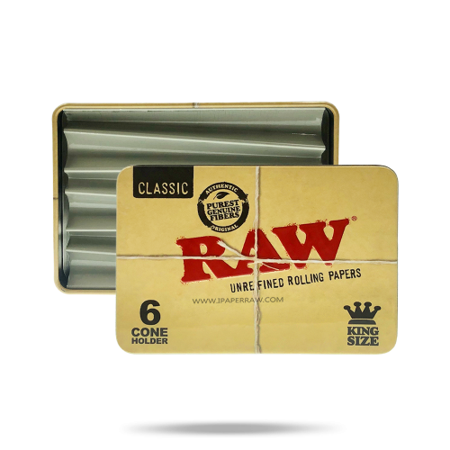 علبة راو المعدنية لحفظ المخاريط