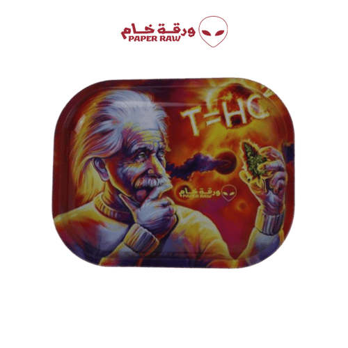 صحن اينشتاين مع غطاء