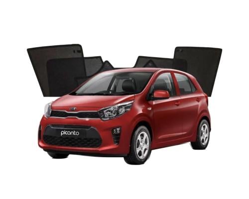 ستائر جوانب + زجاج خلفي (كيا بيكانتوKIA BICANTO)20...