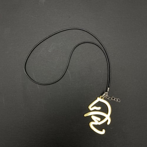 تعليقة شعار فزاع ذهبي