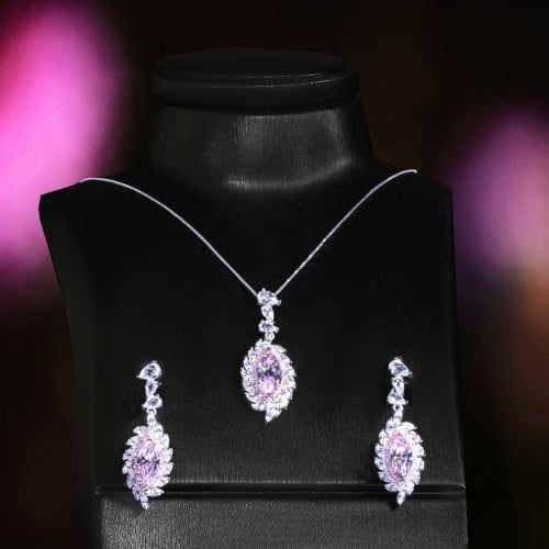 طقم فكتوريا فضة 925 أصلي