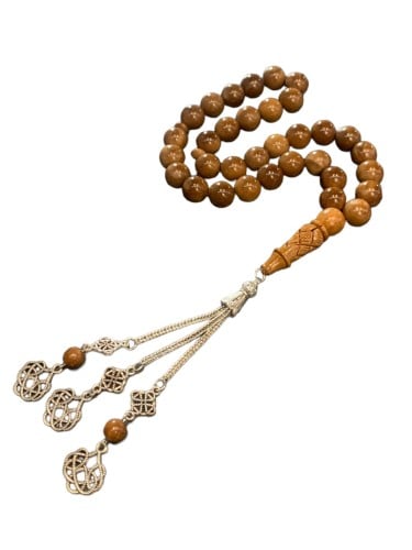 سبحة خشب كوك طبيعي