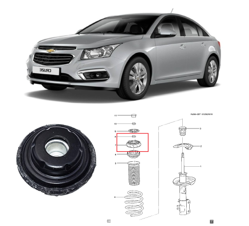 كرسي مساعد امامي كروز 17/11 ماليبو/امبالا 17/15 سو...