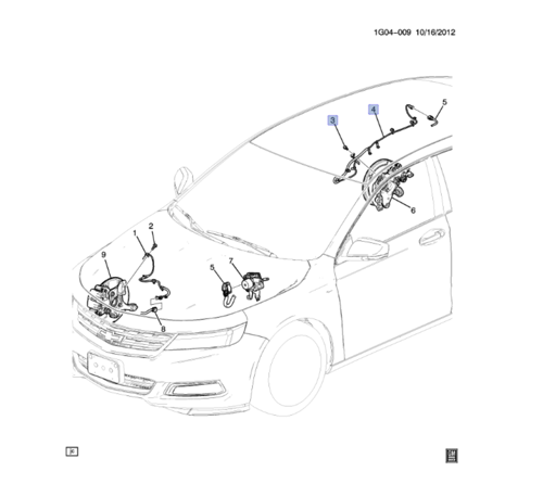 حساس خلفي ABS ماليبو/امبالا 20/13⭐⭐⭐