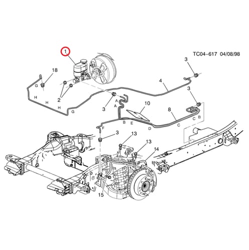 علبة فرامل جمس/سوبربان/يوكن/تاهو 12/07 8 مسمار ⭐⭐⭐