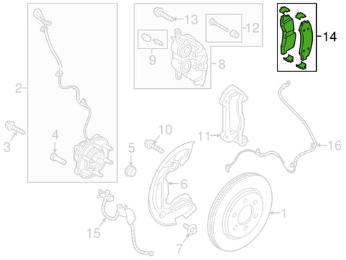 قماش امامي F150/فورد 20/10 اكسبديشن/نفقيتر 19/10