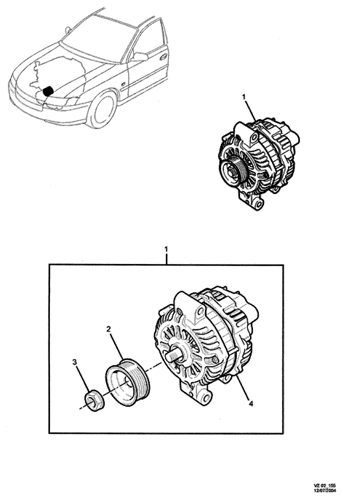 دينمو كهرباء كابرس 06/04 V6