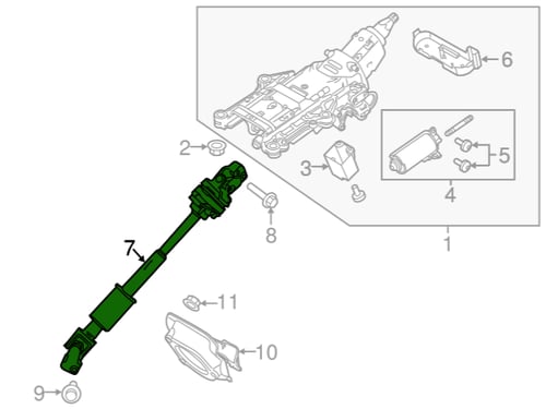 عامود دركسون اكسبلور 19/11 MKT/فلكس 19/10⭐⭐⭐