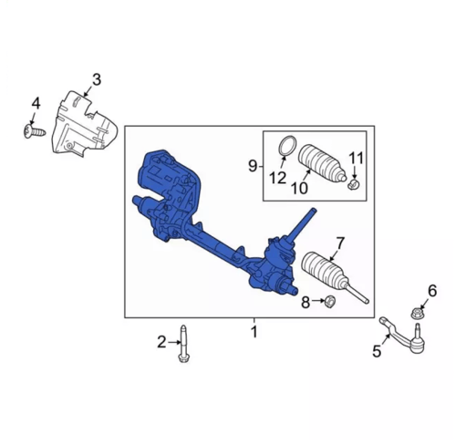 علبة دركسون تحتاني MKX/ايدج 23/15⭐⭐⭐