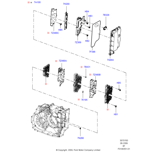 شريحة قير MKZ/MKX/MKT/MKS/توررس/ايدج/فلكس/اكسبلور/...