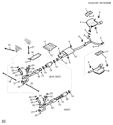 حساس شكمان كابرس 10/07 V6
