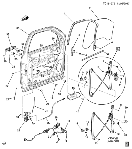 سنتر لوك قفل باب جمس/سوبربان/يوكن/تاهو 14/07⭐⭐⭐