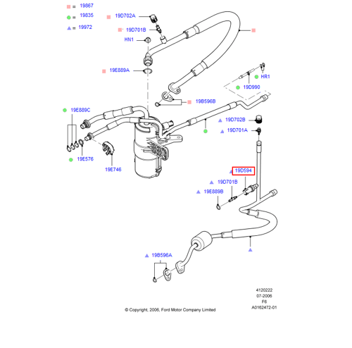 حساس لي مكيف حار فورد 19/03