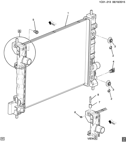 رديتر ماء سبارك 16/21 قير عادي