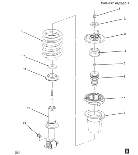 مساعد امامي جمس/سوبربان/يوكن/تاهو 16/15 سيرا/سلفرا...