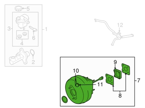 باكم فرامل فايف هندرد/تورس/منيقو 09/08 فليكس 2009