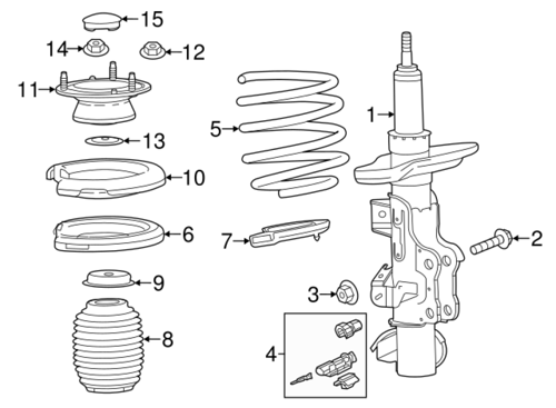 مساعد امامي و خلفي كهرباء CTS/كدلك 19/14