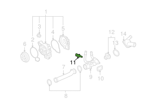 حساس حرارة كابرس /لومينا/جمس/شفر 20/01⭐⭐⭐