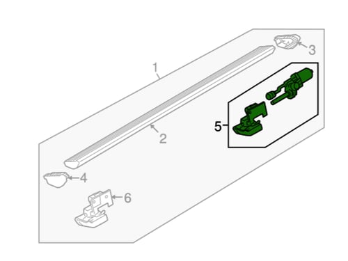 دينمو دعسة باب يمين اكسبديشن/نفقيتر 17/15⭐⭐⭐