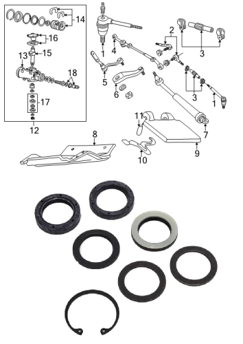 اصلاح علبة دركسون تحناني جمس/سوبربان/يوكن/تاهو 06/...
