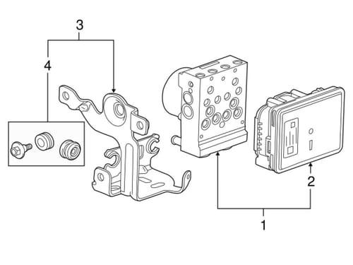 كمبيوتر ABS جمس/سوبربان/يوكن/تاهو/سلفرادو/سيرا 16/...