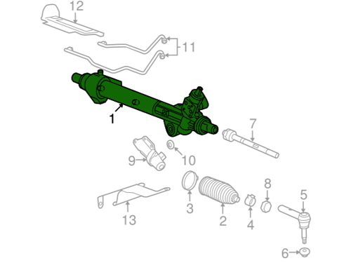 علبة دركسون تحتاني اكاديا/ترفيس 17/07