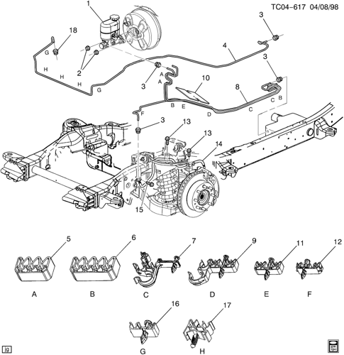 باكم فرامل جمس/سوبربان/يوكن/تاهو 02/99⭐⭐⭐