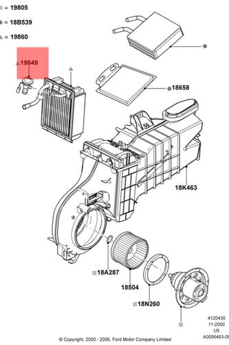 بلف ثلاجة مكيف خلفي اكسبلور 10/02⭐⭐⭐