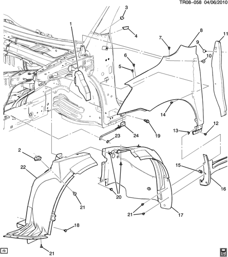 رفرف امامي ترفيس 17/09