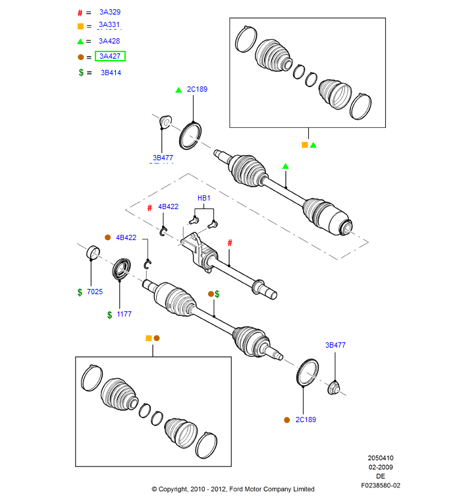 عكس امامي يسار MKZ/فيوجن/ميلان 12/10