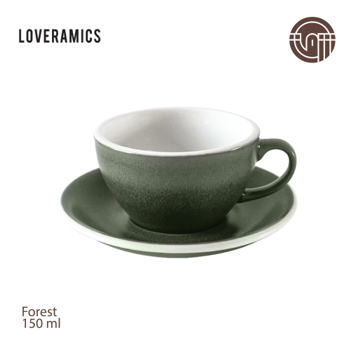 كوب وصحن لوفرامكس سعة 150 مل - فوريست