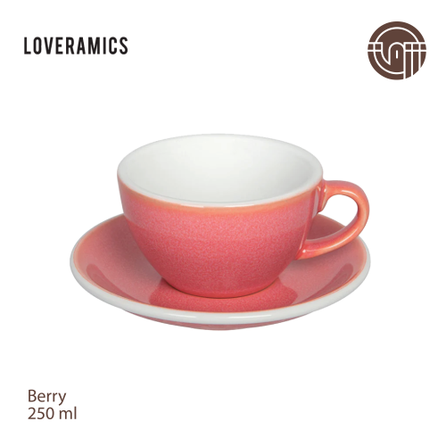 كوب وصحن لوفرامكس سعة 250 مل - بيري