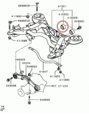 جلد كمر باجيرو خلفي يمين 2001-2020 أصلي – متانة وث...
