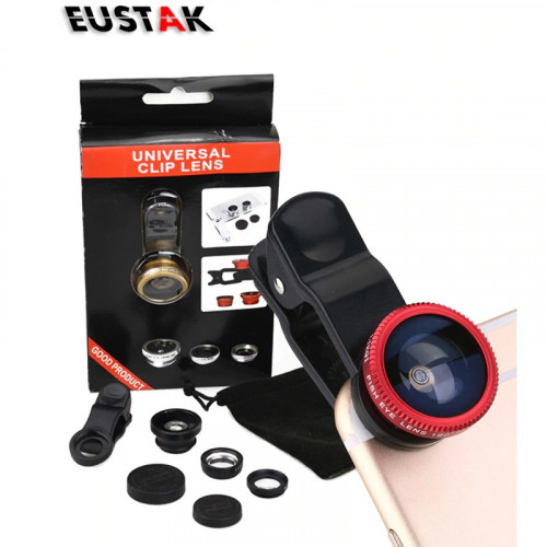 عدسة عين السمكة بدون اضائة