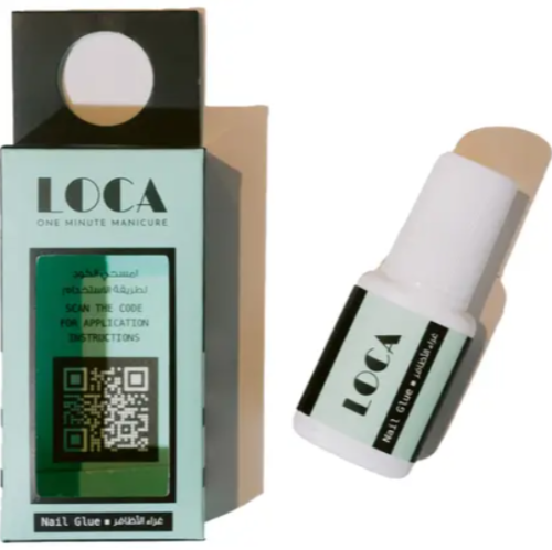 لوكا غرا الاظافر بفرشه شفاف