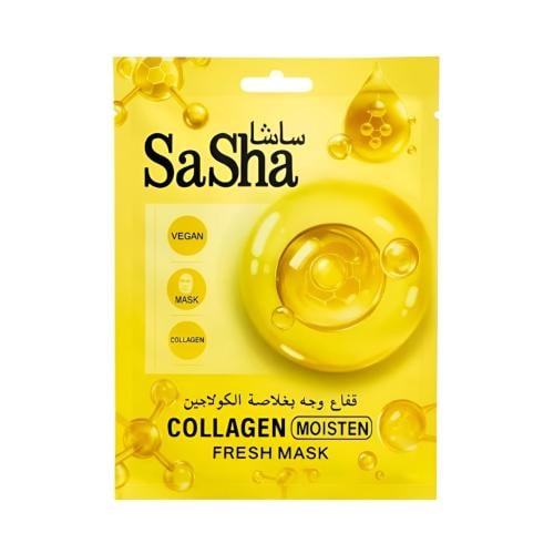 ساشا قناع وجه بخلاصة الكولاجين