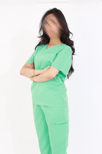 سكراب نسائي اخضر فاتح