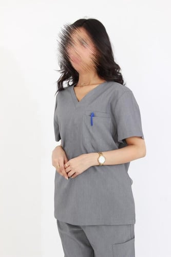 سكراب نسائي رمادي