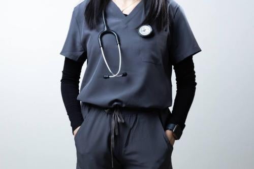 سكراب نسائي رمادي