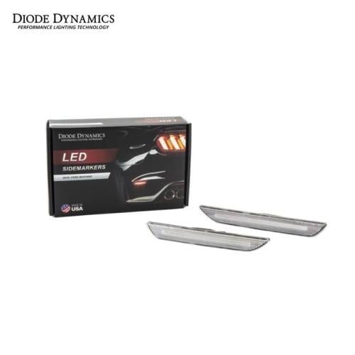 Diode Dynamics LED Side Marker Light Clear Rear Pa...