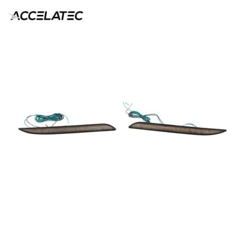 ACCELATEC Rear Diffuser Reflector Light Set Smoked...