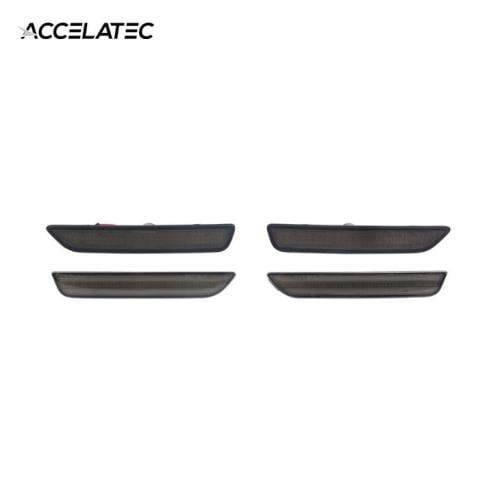 ACCELATEC Side Marker Lights LED Smoked Lens Front...